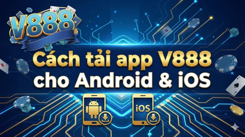 Cách tải app V888 cho Android & iOS