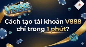 Cách tạo tài khoản V888 chỉ trong 1 phút