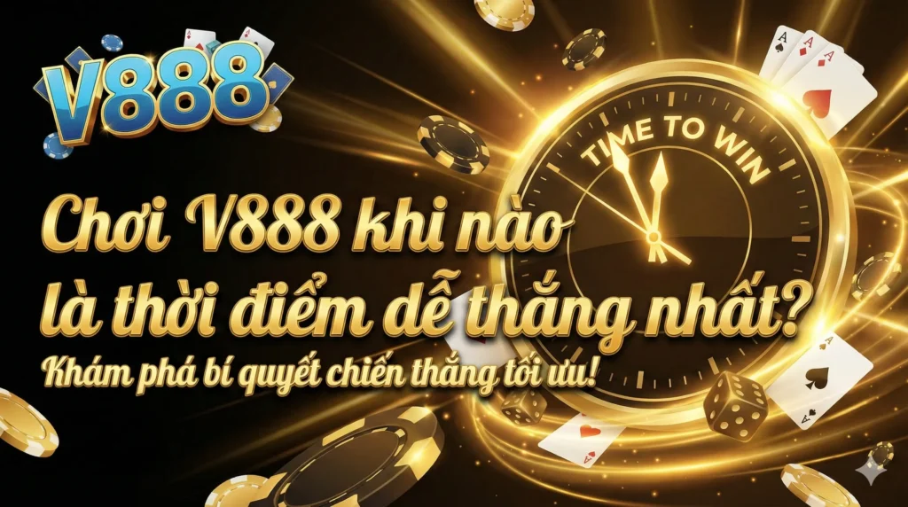 Chơi V888 khi nào là thời điểm dễ thắng nhất?