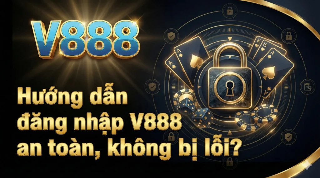 Hướng dẫn đăng nhập V888 an toàn, không bị lỗi