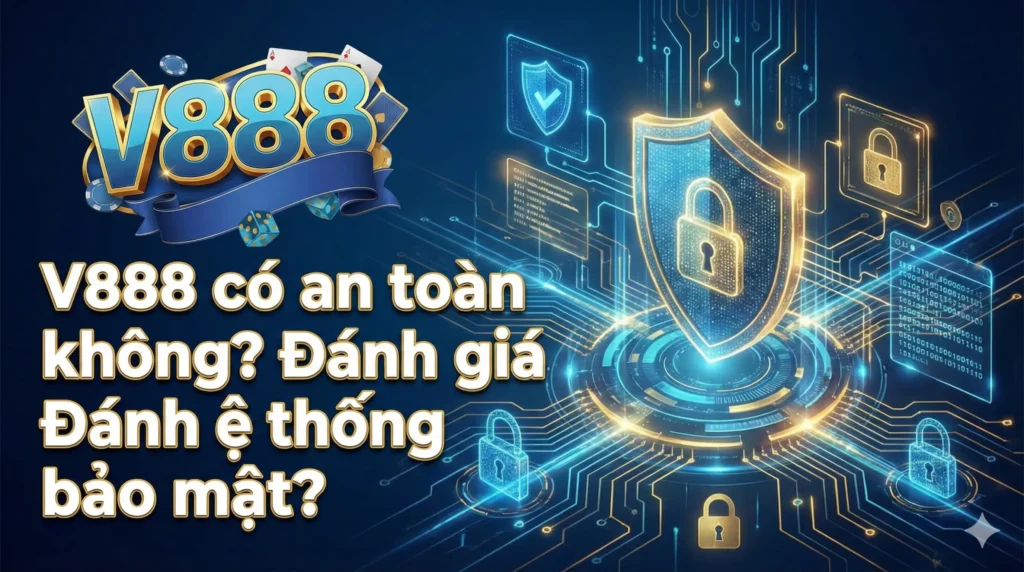 V888 có an toàn không? Đánh giá hệ thống bảo mật