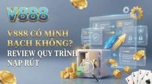 V888 có minh bạch không? Review quy trình nạp rút