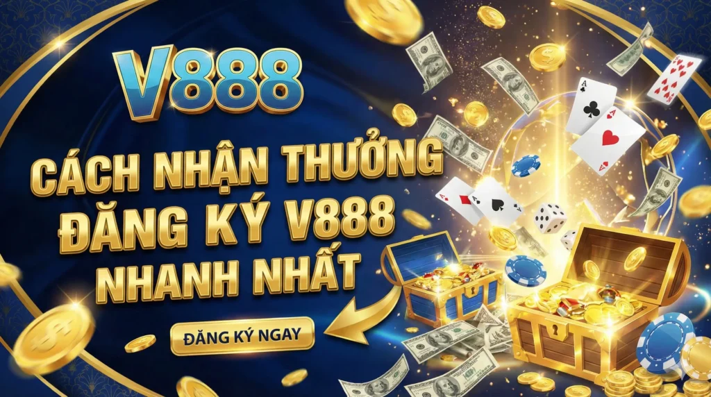 Cách nhận thưởng đăng ký V888 nhanh nhất