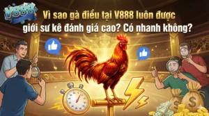 Vì sao gà điều tại V888 luôn được giới sư kê đánh giá cao?