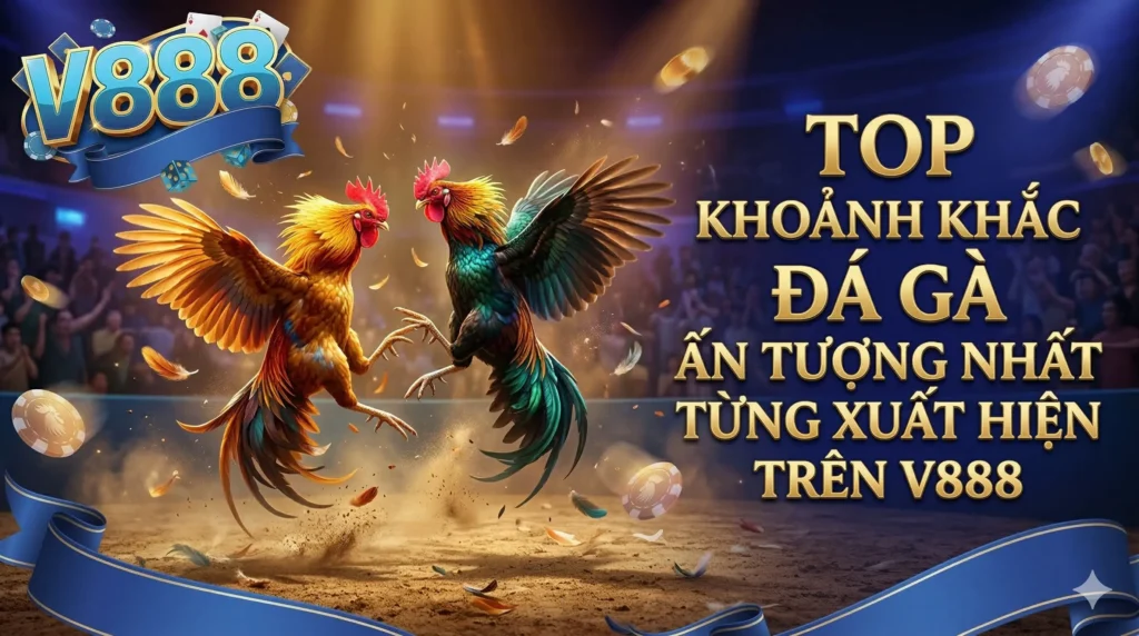 Top khoảnh khắc đá gà ấn tượng nhất từng xuất hiện trên V888