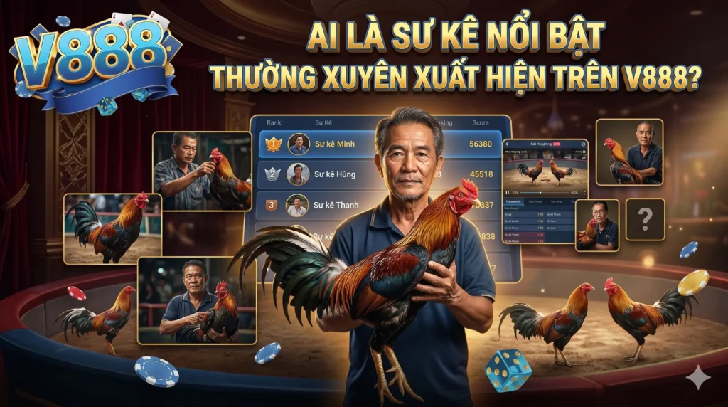 Ai là sư kê nổi bật thường xuyên xuất hiện trên V888?