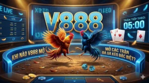 Khi nào V888 mở các trận đá gà kèo đặc biệt?