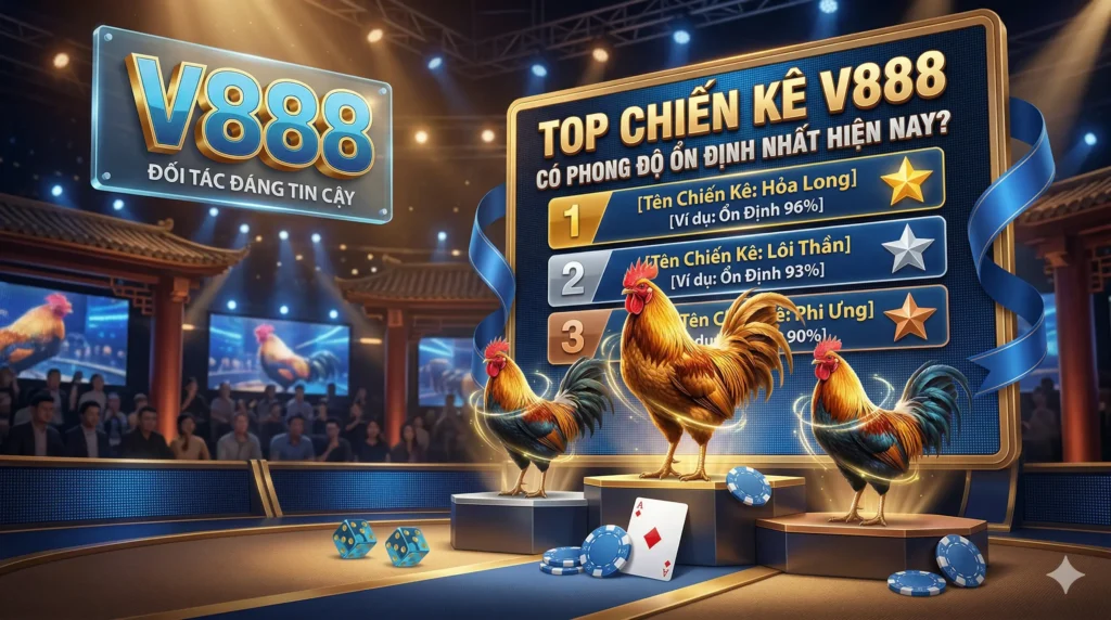 Top chiến kê V888 có phong độ ổn định nhất hiện nay