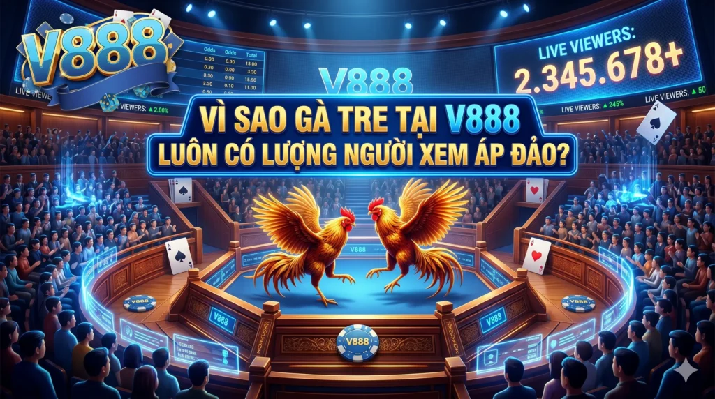 Vì sao gà tre tại V888 luôn có lượng người xem áp đảo?